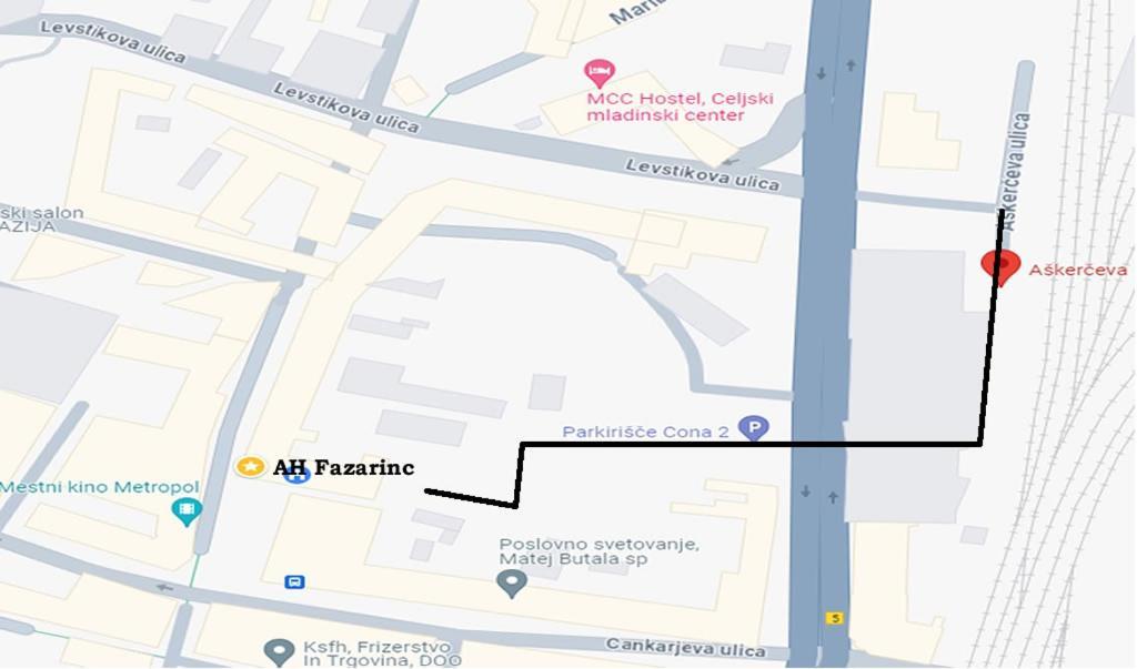 Apartments Fazarinc S Parkiriscem Celje Eksteriør bilde